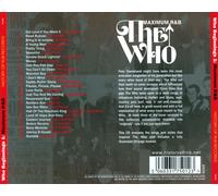 VARIOUS ARTISTS - THE WHO BEGINNINGS, VOL. 1: MAXIMUM R&B NEW CD