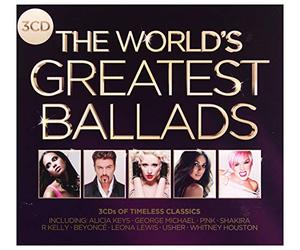 Various Artists - The World's Greatest Ballads (International Version excluding Michael Jackson) (digipack) [3CD]
