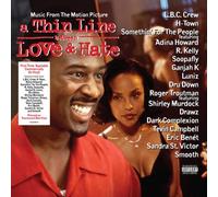 VARIOUS ARTISTS - THIN LINE BETWEEN LOVE HATE OST TRANSPARENT RED VIN - G3z