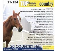 Various Artists - Top Tunes Karaoke CDG Guy Country TT-134