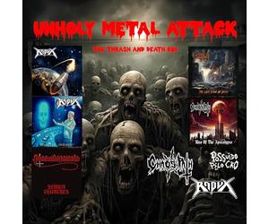VARIOUS ARTISTS - UNHOLY METAL ATTACK: THE TRASH & DEATH BOX