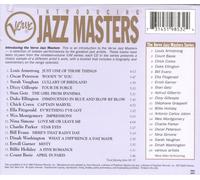 VARIOUS ARTISTS - VERVE JAZZ MASTERS 20 NEW CD