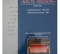 Various Artists - Welte-Mignon (Digital) - Gespielt 1905-1914 / Aufgenommen 1985 [Vinyl LP] [Schallplatte]