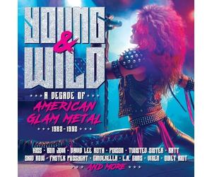 Various Artists - Young & Wild: A Decade Of American Glam Metal 1982-1992 / Vari