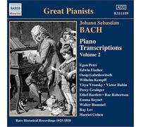 Various - BACH, J.S.: Piano Transcriptions, Vol. 2