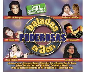 Various - Baladas Poderosas En 3 CD's