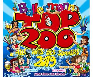 Various - Ballermann Top 200 Alle Hits des Sommers 2019