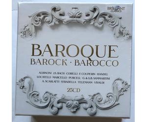 Various - Baroque - Works Of Albinoni - Vivaldi - Js Bach - box - C11501z