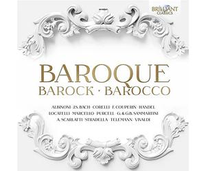 Various - Baroque - Works Of Albinoni - Vivaldi - Js Bach - box - G11501z
