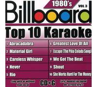 Various Artists - Billboard Top 10 Karaoke: 1980's 3