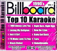 VARIOUS - Billboard Top Karaoke: 90's, Vol. 1