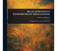 Various Blackwood's Edinburgh Magazine Paperback Book in Orange Various Orange