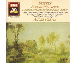 Various - Britten: Spring Symphony / Four Sea Interludes /Previn