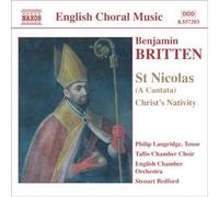 Various - BRITTEN: St. Nicolas / Christ's Nativity / Psalm 150