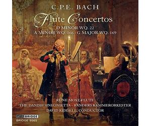 Various - Carl Philipp Emanuel Bach: Flute Concertos [CD]