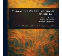 Various Chambers's Edinburgh Journal Paperback Book in White Various White