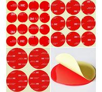 various CLEAR 3M VHB™ PADS ~ 0.5mm thin ~ SELF ADHESIVE Double Sided Sticky Tape Stickers ~ 4905 (20, 30mm diameter)
