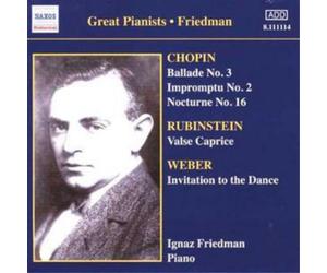 Various Compose Ballade No. 3/valse Caprice/invitation to The ( (CD) (US IMPORT)