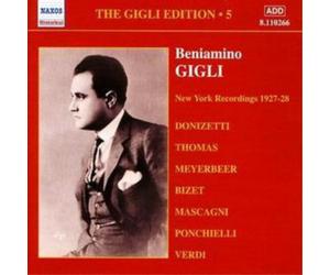 Various Compose Gigli Edition Vol. 5 - New York Recordings 1927 (CD) (US IMPORT)
