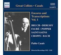 Various Composer - CASALS, Pablo: Encores and Transcriptions, Vol. 1