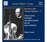 Various Composer - CASALS, Pablo: Encores and Transcriptions, Vol. 2