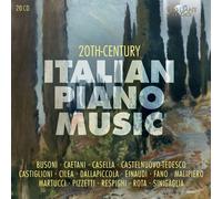 Various Composers 20th Century Italian Piano Music (CD) Box Set (US IMPORT)