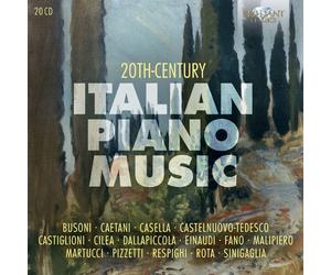 Various Composers 20th Century Italian Piano Music (CD) Box Set (US IMPORT)