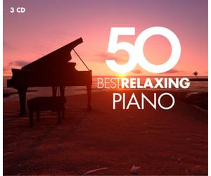 Various Composers 50 Best Relaxing Piano (CD) Box Set (US IMPORT)