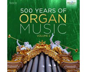 Various Composers : 500 Years of Organ Music - Volume 2 CD Box Set 50 discs