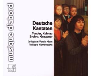 Various Composers - German Baroque Cantatas, Before Bach (Collegium Vocale)