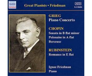 Various Composers Great Pianists: Friedman (CD) Album (US IMPORT)