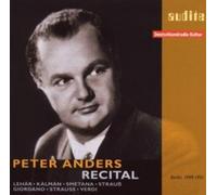 PETER ANDERS - PETER ANDERS RECITAL