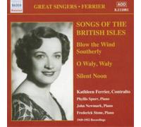Various Composers Songs of the British Isles (Ferrier) (CD) Album (US IMPORT)