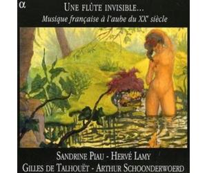 Various Composers Une Flute Invisible... (Piau, Lamy, Talhouet) (CD) (US IMPORT)