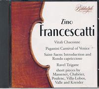 Various Composers - Zino Francescatti plays Encores