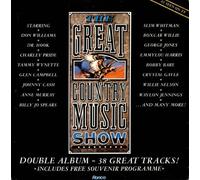 Various-Country The Great Country Music Show 1982 UK 2-LP vinyl set RTD2083