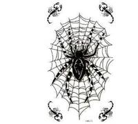 Various Designs Mens Boys Large Black Stars Chinese Dragon Celtic Temporary Tattoo Parties Gift Bags - by Fat-Catz-copy-catz (Spider B13)