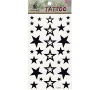 Various Designs Mens Boys Large Black Stars Chinese Dragon Celtic Temporary Tattoo Parties Gift Bags - by Fat-Catz-copy-catz (Black Stars)