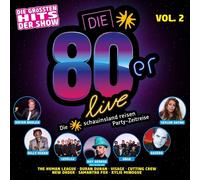 VARIOUS - DIE 80ER LIVE VOL. 2 - DIE GRÖßTEN HITS DER SHOW 2 CD NEW