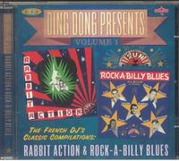 VARIOUS - Ding Dong Presents Vol 1: Rabbit Action & Rock A Billy Blues - 2xCD