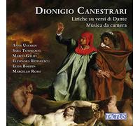 Various - Dionigio Canestrari: Liriche su versi di Dante, Musica da Camera