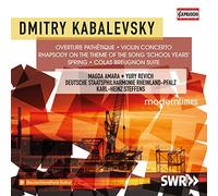 Various - Dmitry Kabalevsky: Overture Pathétique in B minor, Op. 64, Concerto for violin and orchestra in C major, Op. 48, 5 Rhaps