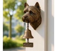 Various Dog Welcome Doorbells,Funny Animal-Themed Rustic Wall Mounted Doorbells Chime - Wall Decoration Dog Door Ring,for Gate Porch Yard Home Security Room
