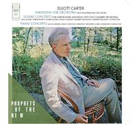 Various - Elliott Carter: Variations for Orchestra / Double Concerto for Harpsichord and Piano with Two Chamber Orchestras / Piano Concerto