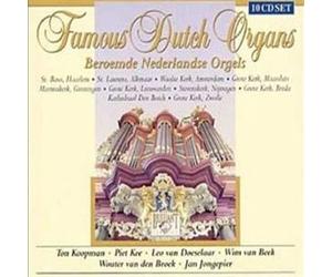 Various - Famous Dutch Organs 10-CD