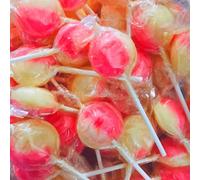 Various Flavour Dobssons Individually wrapped Mega Lollipops 22g (60 Lollies, Marshmallows)