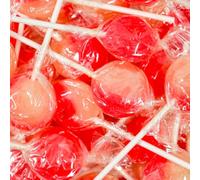 Various Flavour Dobssons Individually wrapped Mega Lollipops 22g (60 Lollies, Rhubarb & Custard)