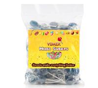 Various Flavour Dobssons Individually wrapped Mega Lollipops 22g (80 Lollies, Blueberry)