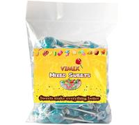 Various Flavour Dobssons Individually wrapped Mega Lollipops 22g (80 Lollies, Bubblegum)