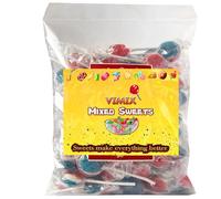 Various Flavour Dobssons Individually wrapped Mega Lollipops 22g (80 Lollies, Great British Mix)